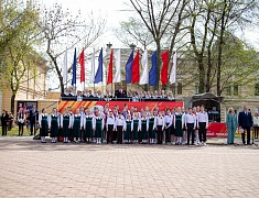 Церемония возложения цветов, посвященная 79-летию Победы в Великой Отечественной войне