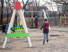 Мэр Олег Имамеев проконтролировал работы по благоустройству территории в Плодопитомнике