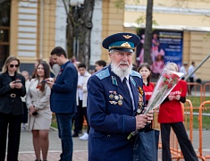 Церемония возложения цветов, посвященная 79-летию Победы в Великой Отечественной войне