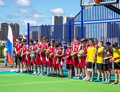 Лесную спортплощадку открыли в Благовещенске