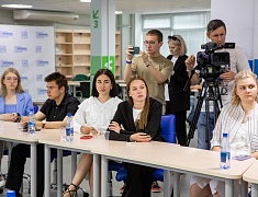 Встреча мэра Олега Имамеева со студентами АмГУ