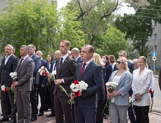 Благовещенцы почтили память основателей города