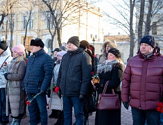 В Благовещенске почтили память погибших во время блокады Ленинграда
