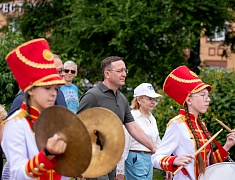По Благовещенску прошел «Парад семей»