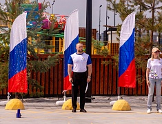«Речную» спортивную зону открыли в Благовещенске