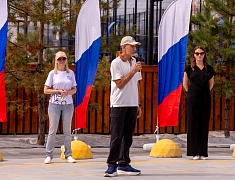 «Речную» спортивную зону открыли в Благовещенске