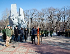 В Благовещенске почтили память воинов-интернационалистов