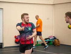 Сотрудники администрации Благовещенска, городской прокуратуры и депутаты сыграли в волейбол