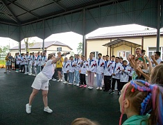 В Благовещенске проходит первая международная смена в лагере имени Гагарина