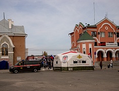 Благовещенск встретил «Поезд Победы»