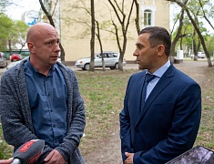 Мэр Благовещенска поручил завершить благоустройство сквера водников раньше срока