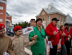 "Поезд Дружбы" встретили на железнодорожном  вокзале Благовещенска