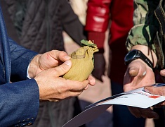 Автобус Победы вернулся в Благовещенск