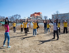 В Благовещенске прошел «здоровый» субботник