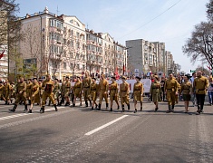 В Благовещенске прошла акция «Бессмертный полк России»