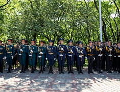 В Благовещенске открыли временный мемориал памяти участников локальных войн и конфликтов