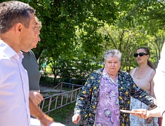 Олег Имамеев проконтролировал работы по реконструкции тепловых сетей