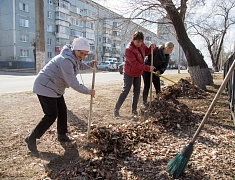 Общегородской субботник "Город берегу"