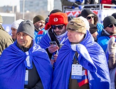 На Амуре между Благовещенском и Хэйхэ прошли Российско-китайские зимние игры