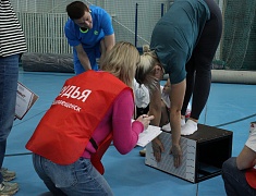 Фестиваль ГТО среди семейных команд 