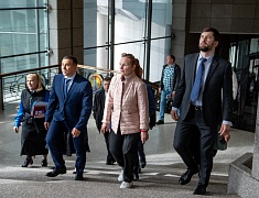 Мэр города Олег Имамеев провёл рабочее совещание по техническим вопросам подготовки главной площадки ВЭФ – Общественно-культурного центра