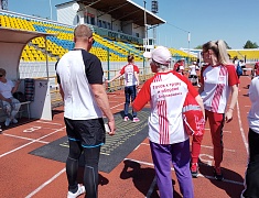 Семья из Благовещенска на областном Фестивале ГТО