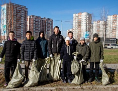 К акции «Город берегу» присоединились спортсмены федерации тхэквондо ИТФ