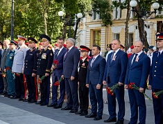  В Благовещенске отметили 80-летие окончания Второй мировой войны