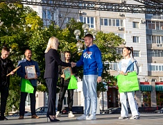  В Благовещенске прошел общегородской «Парад студенчества»