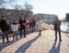 В  Плодопитомнике открыли новую общественную территорию