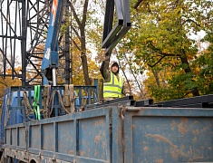 В Благовещенском Первомайском парке продолжается второй этап реконструкции