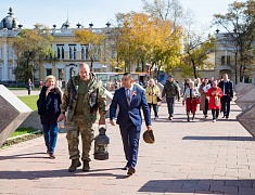 Автобус Победы вернулся в Благовещенск