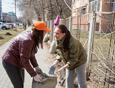 Общегородской субботник "Город берегу"