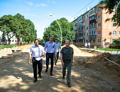 Олег Имамеев проконтролировал работы по реконструкции тепловых сетей