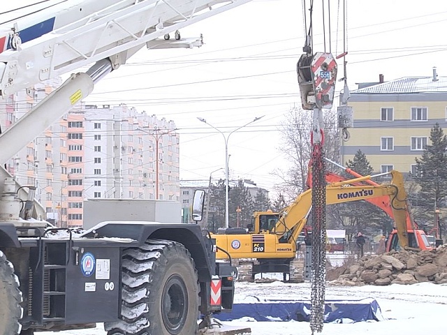 В Благовещенске строится первая газовая котельная