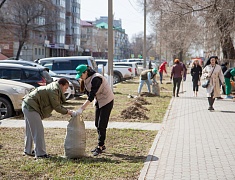 Общегородской субботник "Город берегу"