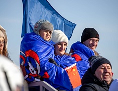 На Амуре между Благовещенском и Хэйхэ прошли Российско-китайские зимние игры