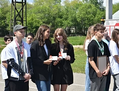 Церемония награждения участников движения ГТО