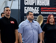 В Благовещенске прошёл открытый кубок города по спортивной борьбе