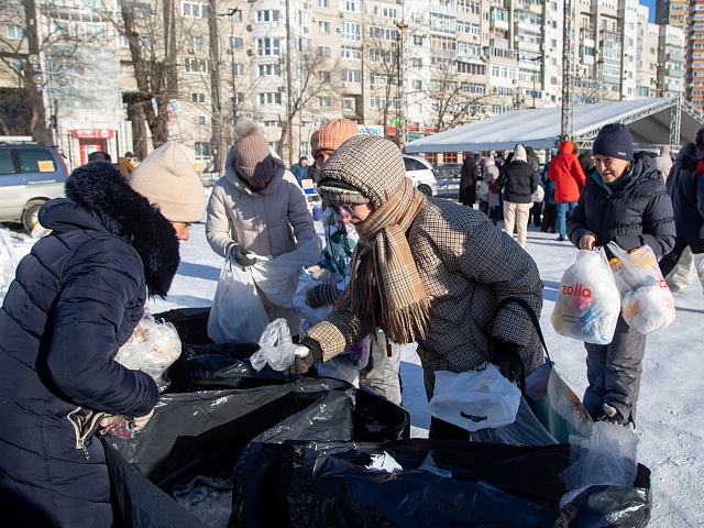 Финальная акция "Город берегу. Раздельный сбор" в 2022 году