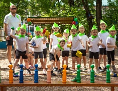 «Зарница» в детском саду: малыши прошли испытания на дружбу и смекалку