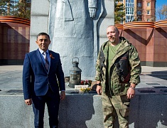 Автобус Победы вернулся в Благовещенск