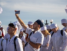  В Благовещенске прошел общегородской «Парад студенчества»