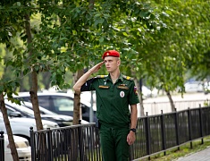 В Благовещенске торжественно открыли «Мурал Победы»