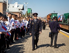 В Благовещенск прибыл «Поезд Победы»