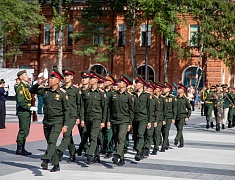  В Благовещенске отметили 80-летие окончания Второй мировой войны