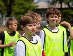 На базе стадиона гимназии №1 стартовали «Футбольные каникулы»