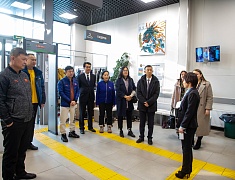 Делегация из Хэйхэ оценила, как развиваются спорт и ЗОЖ в Благовещенске