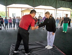 В Благовещенске проходит первая международная смена в лагере имени Гагарина