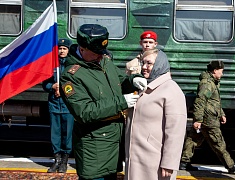 Благовещенск встретил агитпоезд «Сила в правде»